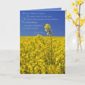 そんなに小さいこと？ カード (黄色い花)