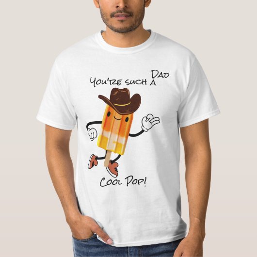 「。..そんなクールことポップ・アートの!」 カスタマイズできる男性 Tシャツ (正面)