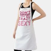 そんなセクシーな目で私を見詰め熱狂するるな エプロン (インサイチュ)