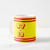 そんなファン コーヒーマグカップ (正面左)