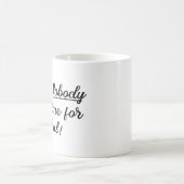 そんなユーモアを言得う時間は誰もなおもしろいい コーヒーマグカップ (中央)