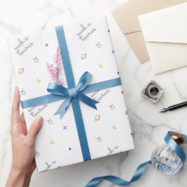 そんなレトロ色 ラッピングペーパー