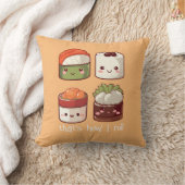 そんな可愛転がいかわいいすし クッション (ブランケット)