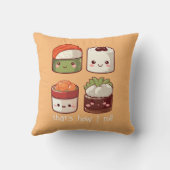 そんな可愛転がいかわいいすし クッション (裏面)