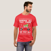 そんな大きな木をどこに置くつもりなんだ Tシャツ (正面フル)