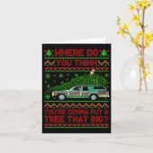 そんな巨大で醜い木をどこに置くつもりなんだ カード (黄色い花)