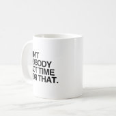 そんな時間ない - .png コーヒーマグカップ (正面左)
