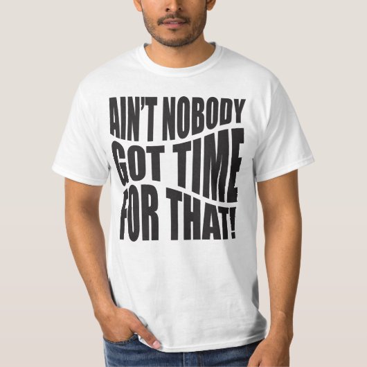「そんな時間得なんて誰も!」 T-シャツ Tシャツ (正面)