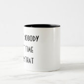 そんな時間得は無い ツートーンマグカップ (中央)