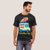 そんな私がゲラト転がおもしろいの可愛い夏の氷Cr Tシャツ (正面フル)