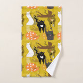 そんな違う猫たち。 バスタオルセット (ハンドタオル)