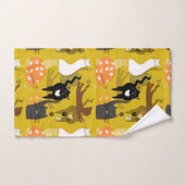 そんな違う猫たち。 バスタオルセット (ハンドタオル)