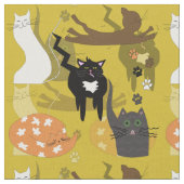 そんな違う猫たち。 ファブリック (クローズアップ)