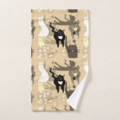 そんな違う猫。 バスタオルセット (ハンドタオル)