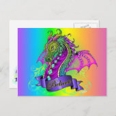 「そんや」フェアリー信じレインボードラゴン葉書 ポストカード (正面/裏面)