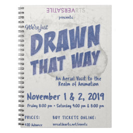 そ描の様に多彩なアートショーポスターノートブック ノートブック