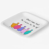 そ来れが最初に鶏か卵か ペーパープレート (傾斜あり)