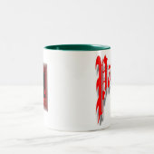 そ異教のれ誇りを持ったの ツートーンマグカップ (中央)