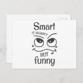 そ頭が切れるうではないおもしろい ポストカード (正面/裏面)