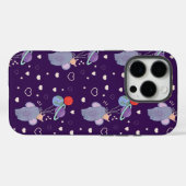 ぞうとうさぎの宇宙気球フライト 幻想的デザイン Case-Mate iPhoneケース (裏面 (横))