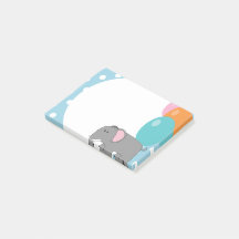 ぞうのプリント付箋(ポストイットノート)