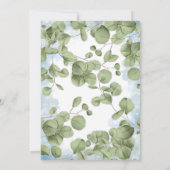 ぞうのベイビーシャワーのご招待 - 男子だ! 招待状 (裏面)