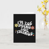 ぞえのグールな日常 ママの日にぴったりなユーモア カード (黄色い花)