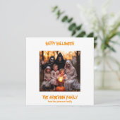 ぞっとするほどハッピーなハロウィン シーズンカード (スタンド正面)
