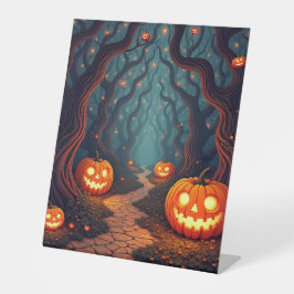ぞっと幸せなハロウィン 台座サイン