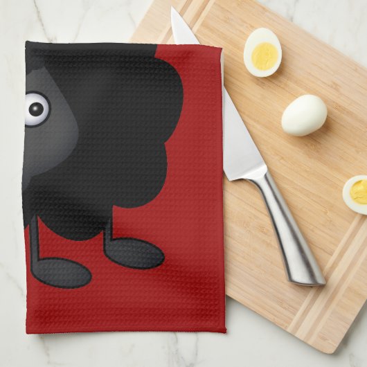 ぞんざい キッチンタオル (四つ折り)