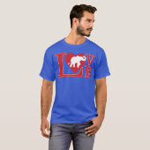 ぞん愛の象ファミリー Tシャツ (正面フル)