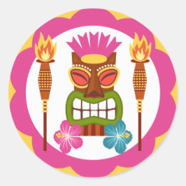 たいまつ付き天気像 ラウンドシール