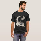 たい焼きの魚 Tシャツ (正面フル)