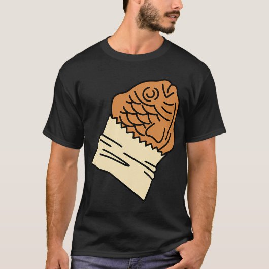 たい焼き Tシャツ (正面)