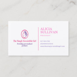 たかが抵抗し難い娘 名刺