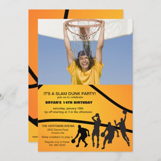 たがのゲームの写真の招待状 招待状 (正面/裏面)