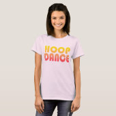 たがのダンスの女性のスパゲッティ上 Tシャツ (正面フル)