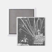 たき火の治療 マグネット (正面/裏面)