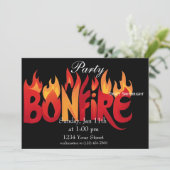 たき火の炎 招待状 (スタンド正面)