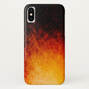 たき火の炎 iPhone X ケース