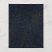 たき火レッツイーストトースト誕生日招待状 (裏面)