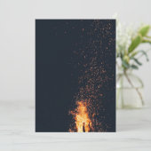 たき火 サンキューカード