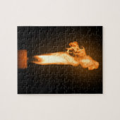 たき火 ジグソーパズル (横)