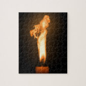 たき火 ジグソーパズル (縦)