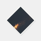 たき火 スタンダードカクテルナプキン (角)