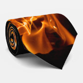 たき火 ネクタイ (ロール)