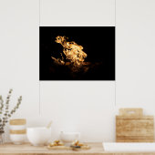 たき火 ポスター (キッチン)