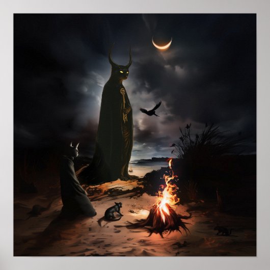 たき火 ポスター (正面)