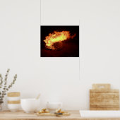 たき火 ポスター (キッチン)