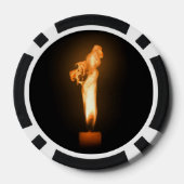 たき火 ポーカーチップ (裏面)